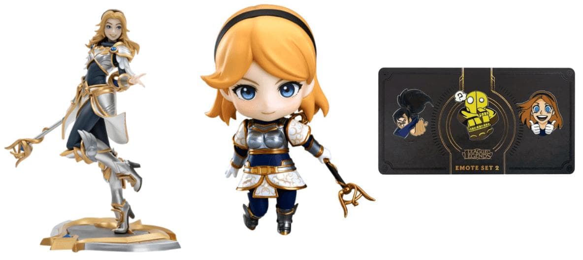 Lux figures and badges