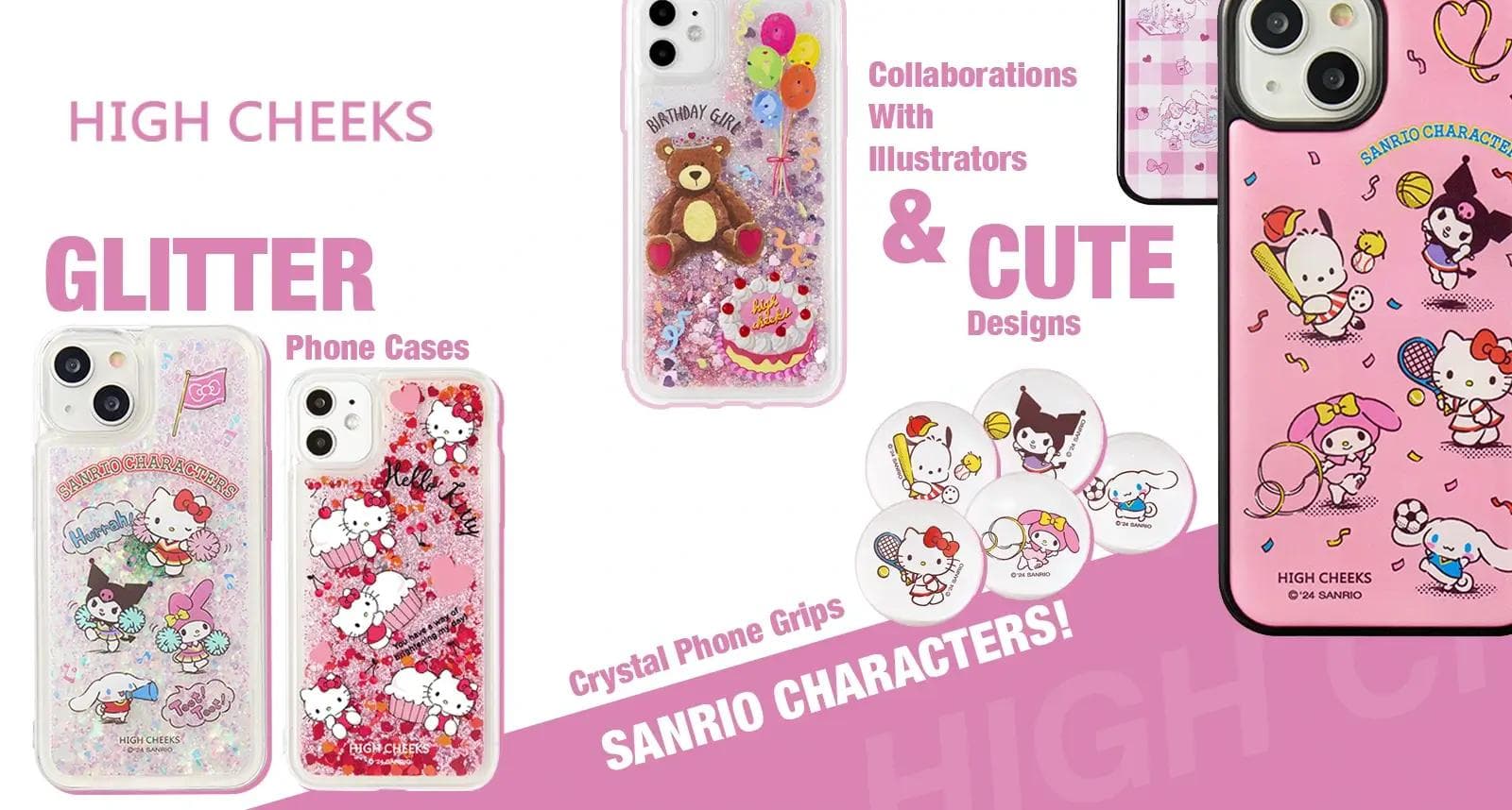 High Cheeks cute Korean phone case store