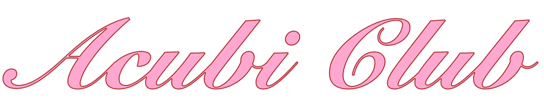 The Queen of Kitschy Fashion: Acubi-club Logo