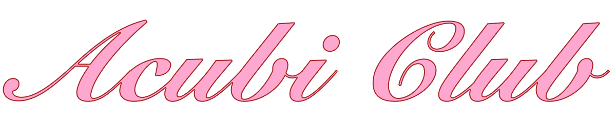 The Queen of Kitschy Fashion: Acubi-club Logo