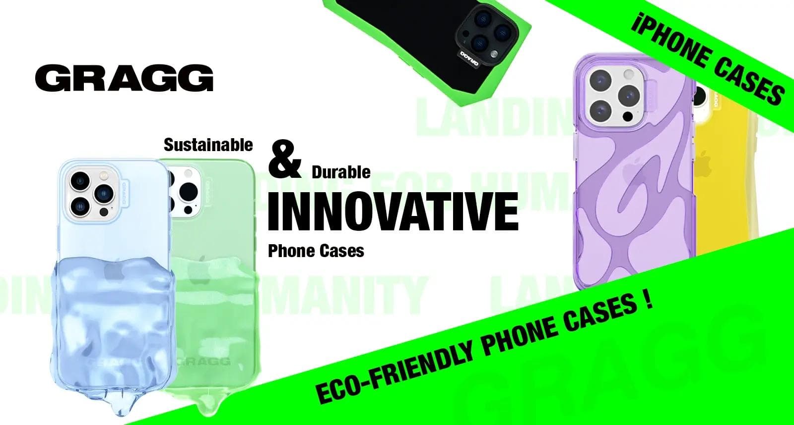GRAGG eco-friendly phone cases